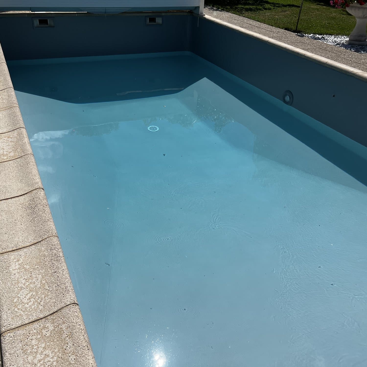 Piscine en liner Alkorplan 2000 coloris Gris Clair