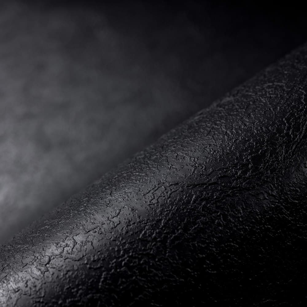 Texture du liner Alkorplan Relief Noir, à plat